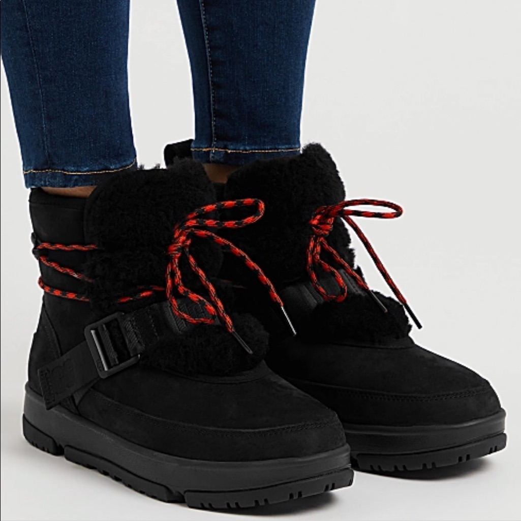 Womens Ugg Classic Weather Hiker In Black
